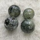 Natural Prehnite Wholesale Natural Prehnite Crystal Sphere For Healing.