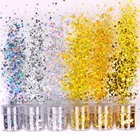 Glitter Glitter Powder Wholesale Eco-Friendly Bulk Glitter Cosmetic Nail Chunky Glitter Powder Chunky Glitter