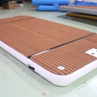 Island Hot Selling Inflatable Water Platform Wharf Leisure Island Offshore Inflatable Fishing Platform
