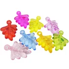 Leaf Beads The Factory Sells Transparent Mixed Color Animal Shape Leaf Acrylic Beads