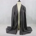 Hijab Hijab Wholesale Chiffon Scarf With White Pearl Chain Muslim Women Hijab Scarf