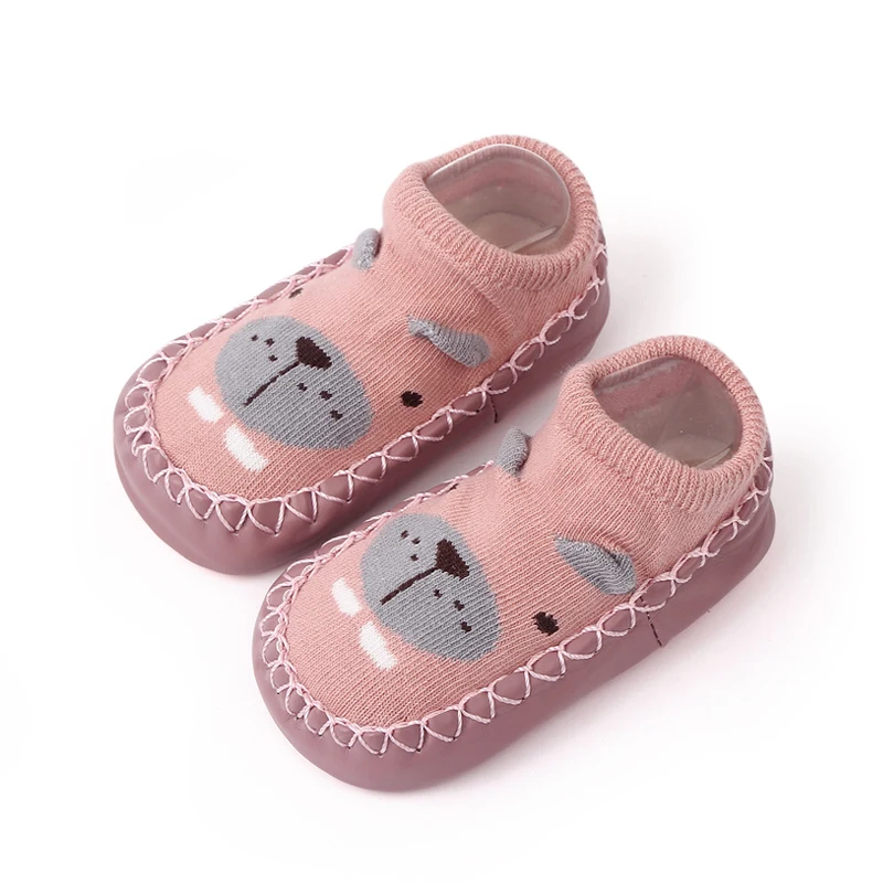 Spring New Baby Toddler Shoes and Socks Non-slip Children's Indoor Floor Socks Soft Soled Baby Shoes and Socks manufacture