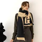 Scarf Winter Scarf Pashmina For Brand Designers Warm Fashion Women Imitate Cashmere Hijab Scarf