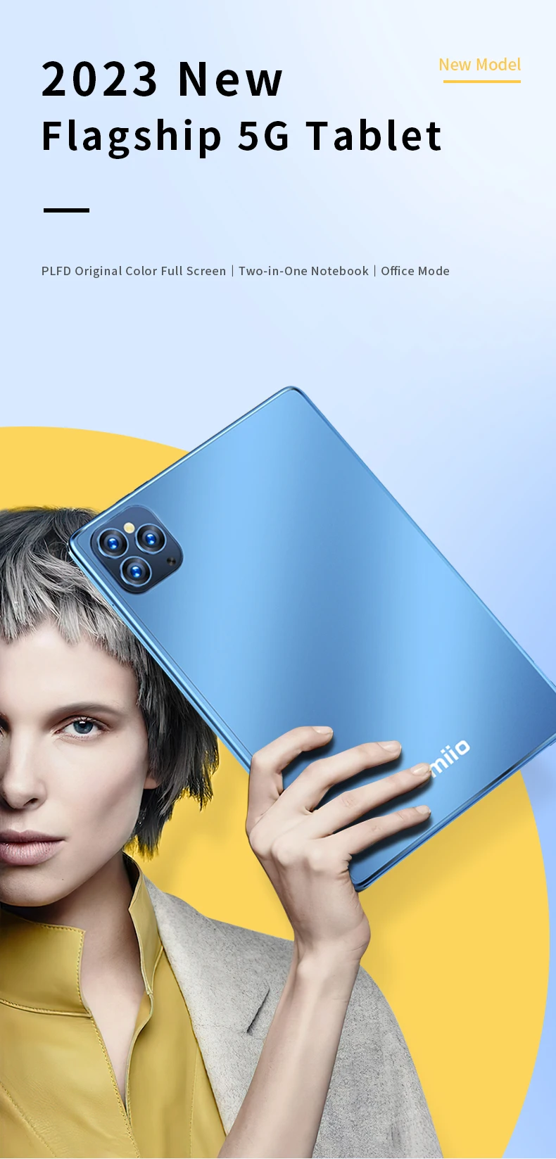 Umiio 2023 New A10pro Ultra-thin 5g Tablet,Support All Netcom,Hd 10.1 ...