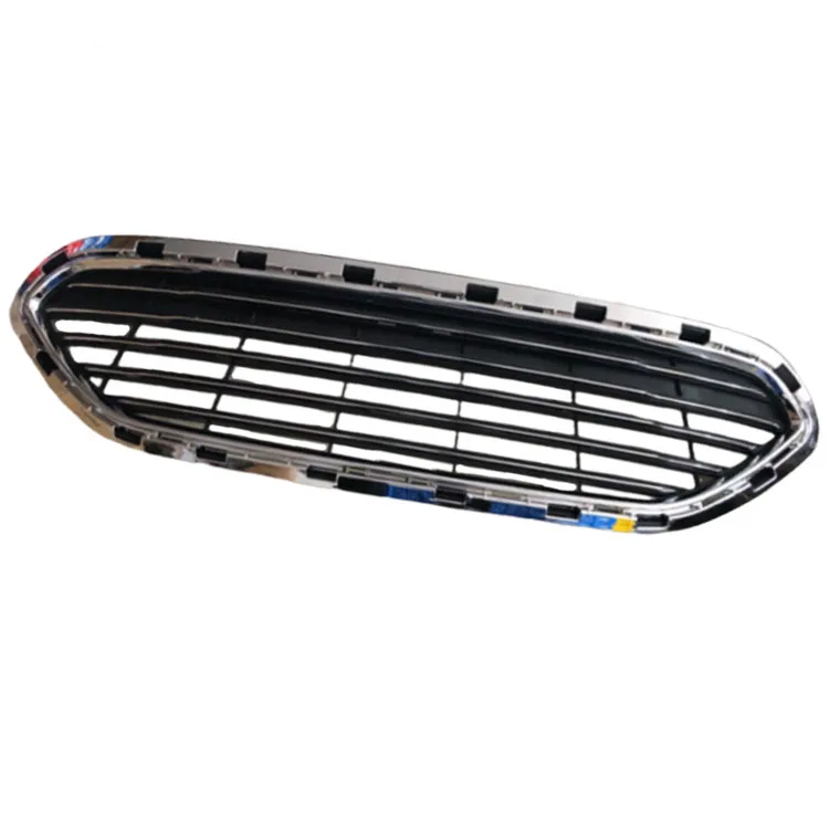 High Quality Car Accessories OEM D2BZ-17B968-AA Large Stock CENTER GRILLE Chromed Strips and Frame for Ford Fiesta AMERICAN supplier