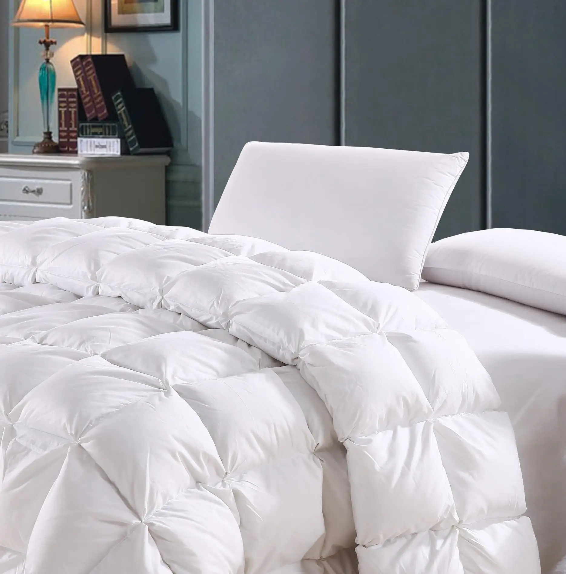 White Pink Double Bed Duvet Cover New Christmas Comforter Sets Single