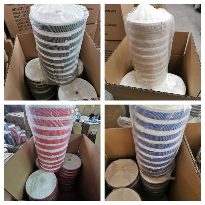 Mattress tape packing