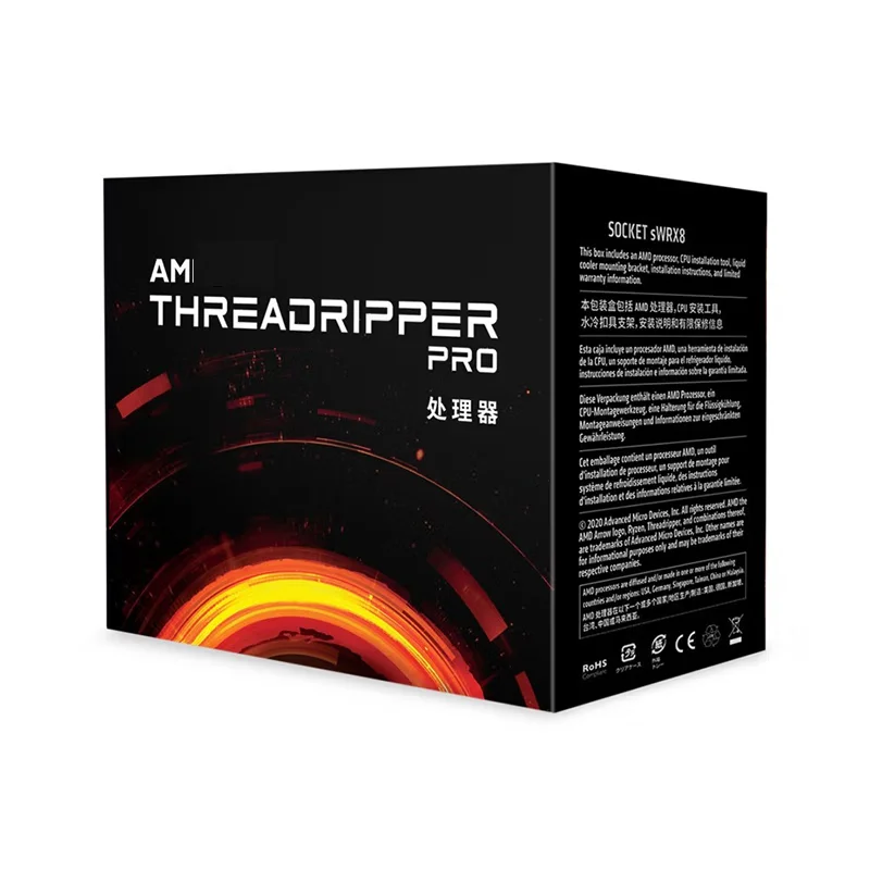Amd Ryzen Threadripper Pro 5975wx Cpu 32 Cores Up To 4.5ghz Memory ...