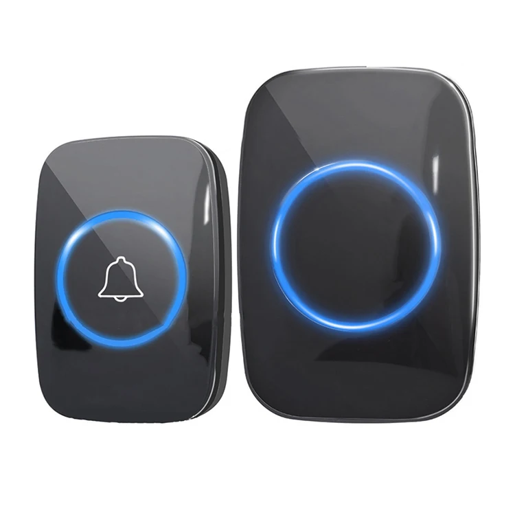 Online Top Seller Home Long-distance Villa Office Button Door Bell 1W Electric Wireless Doorbell