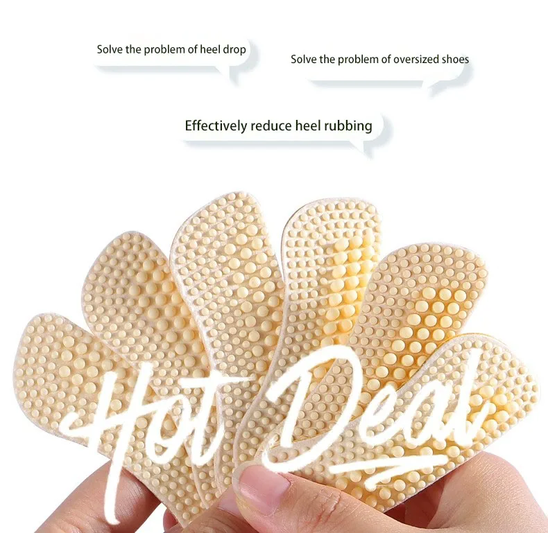 Custom 4D Silicone Heel Patch Wholesale for High Heels Custom 4D Silicone Heel Patch Wholesale for High Heels