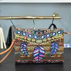 Clutch Purses Wholesale Price Woman Unique Ethnic Style Embroidered Clutch Purses Handbags