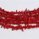 Red Coral Natural Red Coral Polished Rough Stick Branches Beads Rough Jewelry Rough Stick Wholesale Price