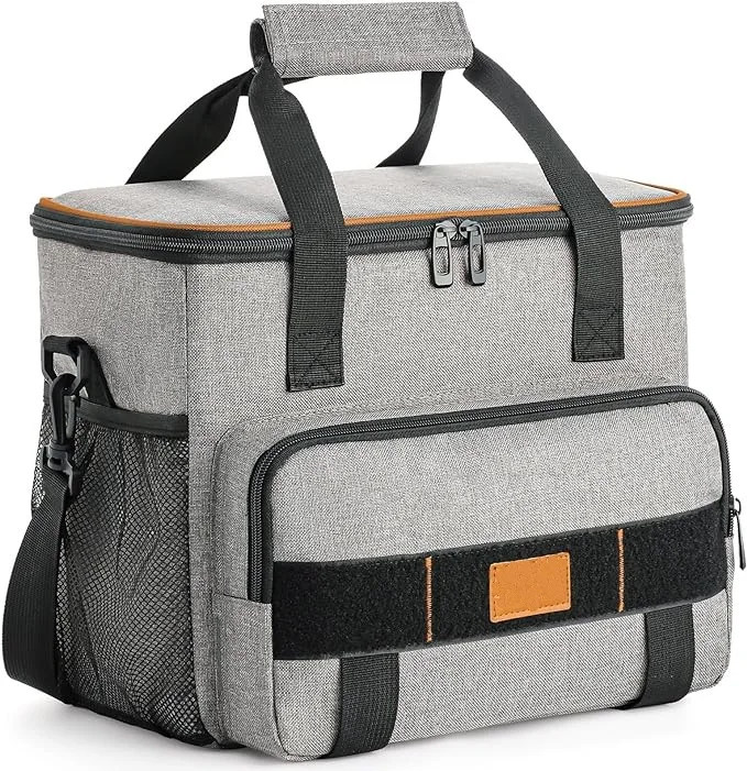Custom logo lunch box adjustable webbing insulation lunch cooler bags outdoor cooler bag for milk with drink for men women Custom logo lunch box adjustable webbing insulation lunch cooler bags outdoor cooler bag for milk with drink for men women