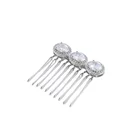 Fashion Luxury Pearl Hair Comb Crystal Bridal Hair Accessories For Wedding