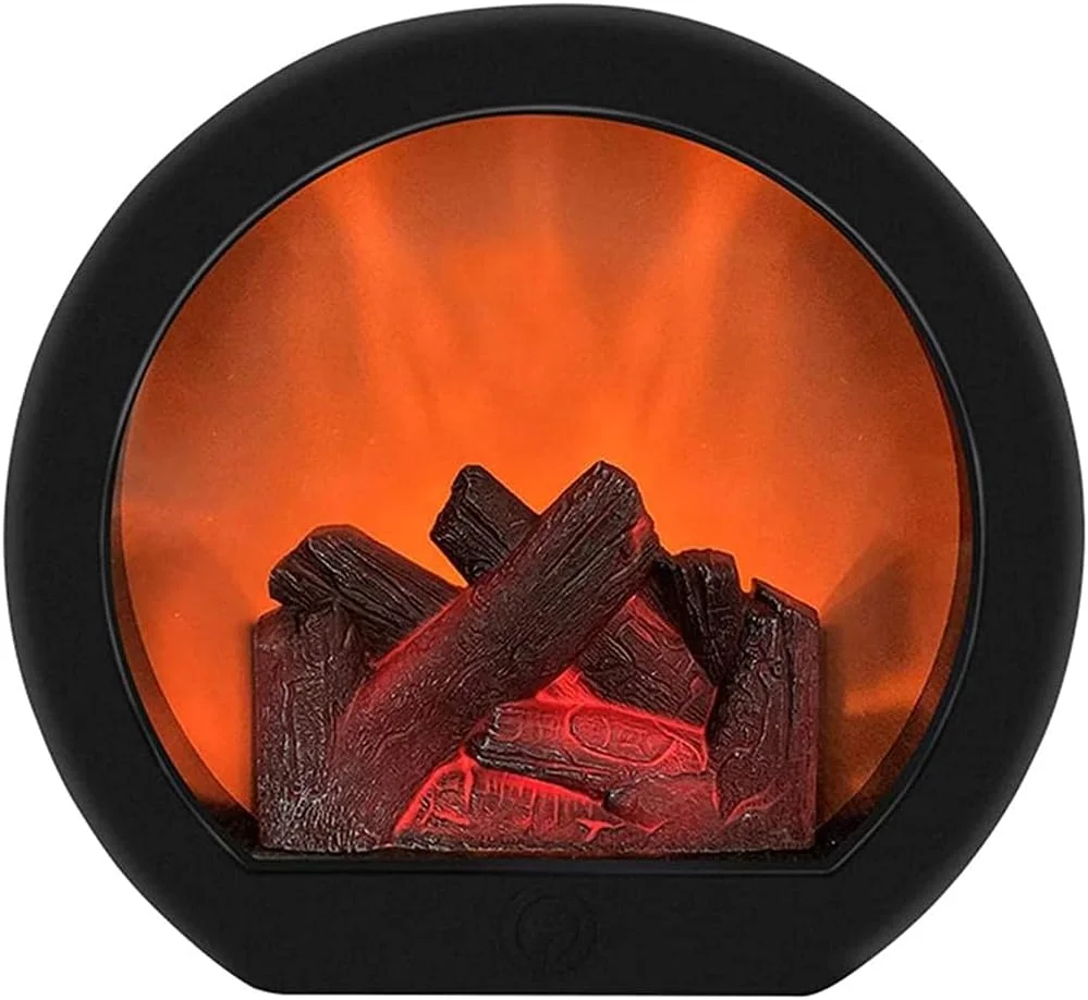 Electric Fireplace, Wall, 5W, Freestanding - detail 2