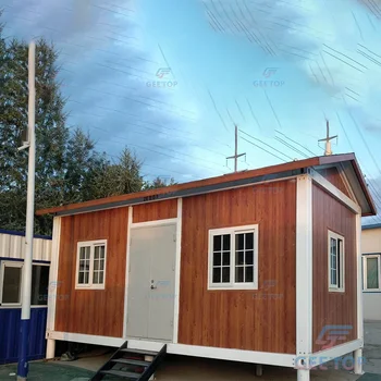 European Manufacturer tiny wooden house Large luxury villa cheap prefab house with high quality