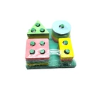 Toys Hot Selling Geometric Enlightenment Cognitive Toys Locuts Wood Family Gamess