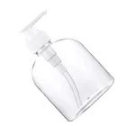 Liquid 500ml PET Empty Plastic Hand Sanitizer Washing Liquid Bottle With Dispenser Pump