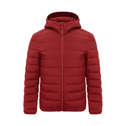 Seamless 90% Duck Down Hooded Custom Long Sleeve Coat Men's Winter Puffer Down Jacket For Men
