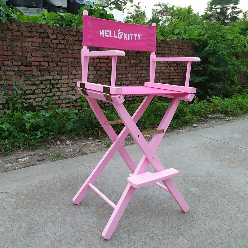 pink makeup artist chair