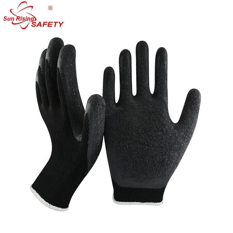 Industrial Work Gloves 12 prs Polyco 8690 Reflex SQ Latex Coated