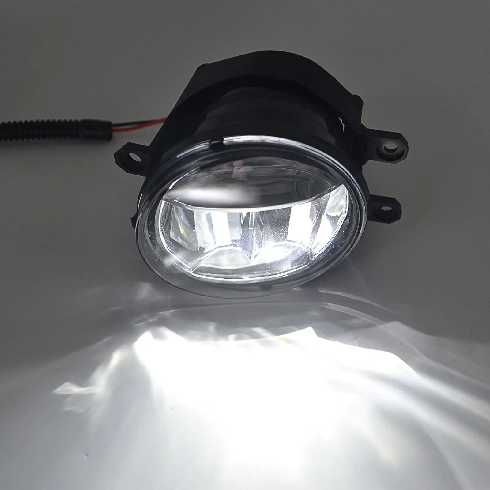 product front bumper driving fog lamps clear lens led fog lights for 2010 2011 toyota camry-35