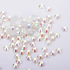 Rhinestone 6mm Custom High Quality Fashion Headband Decoration Round Flat Bottom Resin Jelly Ab Rhinestone