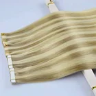 Tape Extensions Direct Factory Sale 100% 12A Tape In Hair Extensions Remy Double Drawn Tape In Hair Extensions