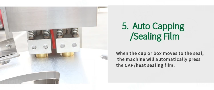 New Design Cream Essential Oil Filling Hydraulic Making Package Seal Cup Sealing Machine in Pakistan manufacture
