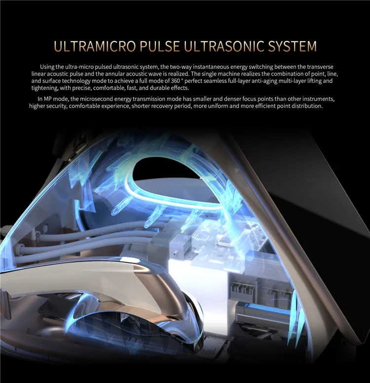 Professional TT MPTSTL HIFU Machine 7D For Sale 4 Mini Ultra 7d 8d 9d hifu Body Shaping Wrinkle Removal Smas Beauty Face Lifting HIFU 7d Ultrasound Focus Anti-aging Machine