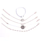 Jewelry For European And American New Jewelry Fashion Alphabet Bracelet Set For Sale