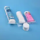 Cotton Pads Holder Face Cleaning Remover Round Make Up Cosmetic Cotton Pads Holder