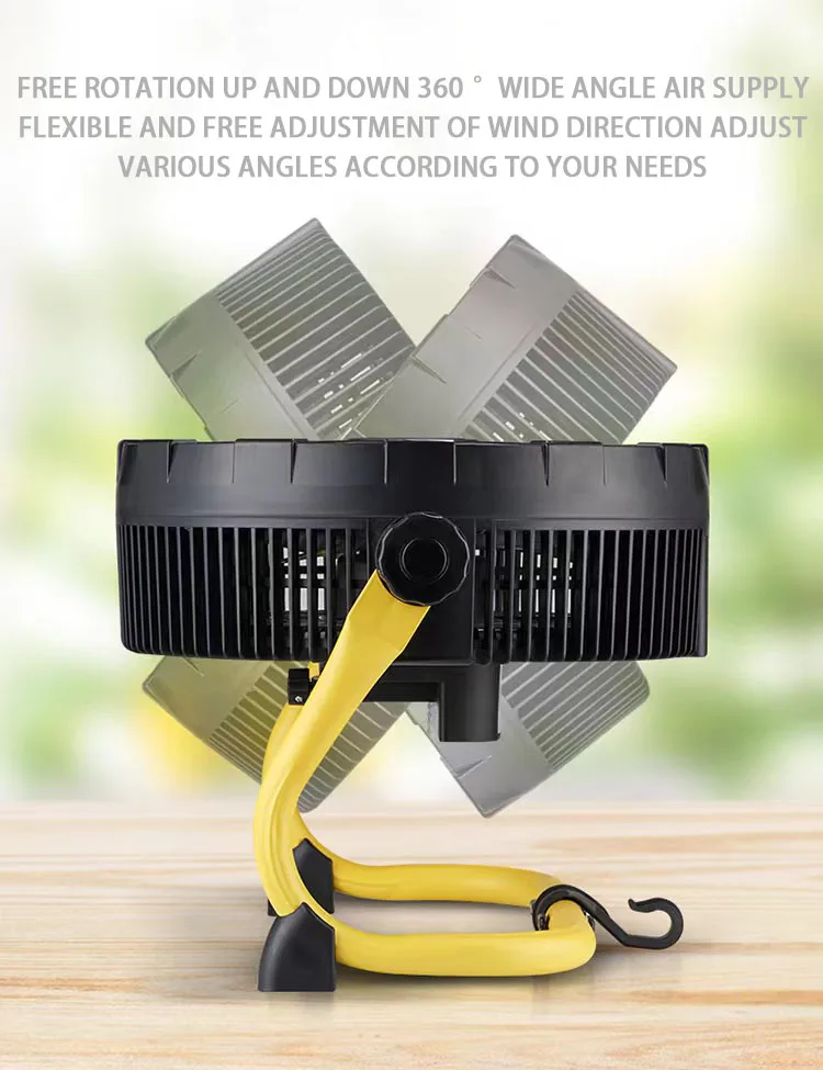 Portable Rechargeable Fan, 12000mAh, USB - detail 12