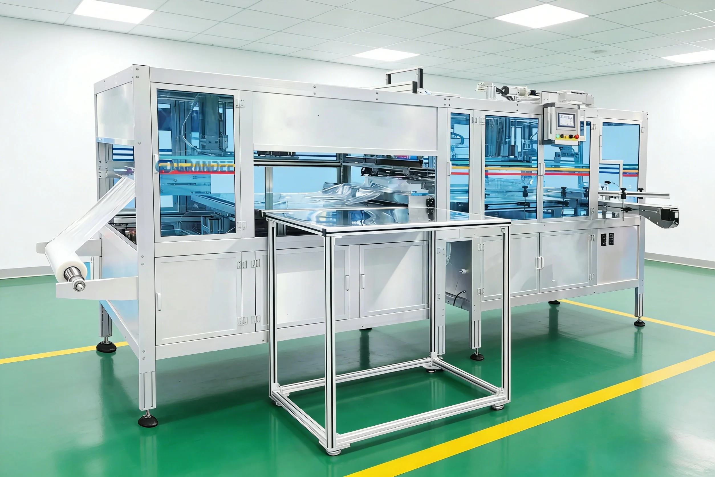 product high accuracy automatic bottle empty hdpe pet bottle bag packing machine for connect blow molding machine-6