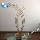 Table Table Centerpieces For Wedding NEW Arrival Gold Cross Metal For Wedding Table Flower Stand Centerpieces