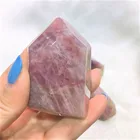 Crystal Crystal Wholesale Natural Crystal Palm Pink Amethyst Crystal Free Form For Decoration