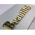 Alphabet Custom Cheap Metal 3d Wall Mounted Alphabet Letter Metal Wall Decor Letters