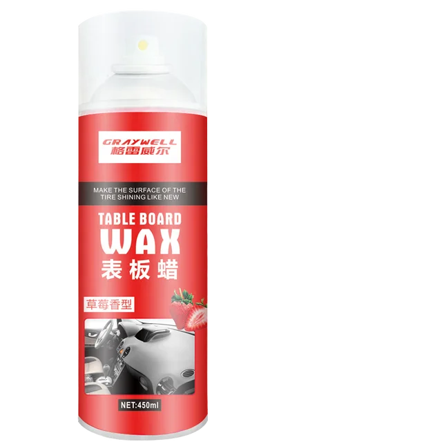 Car WaxSpray Black Best For Cars Cleaner Products Auto detailing Dash Cleaning Aerosol Shine Liquid Dashboard Polish