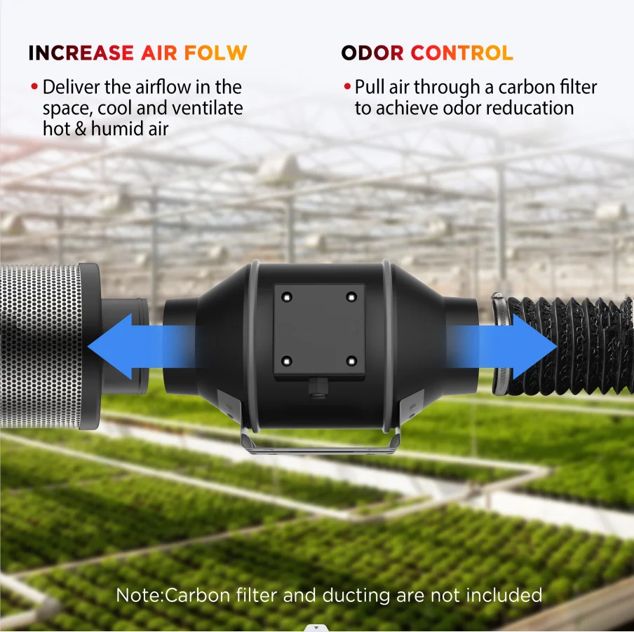 Inline Duct Fan, 4", 6", 8" - detail 26