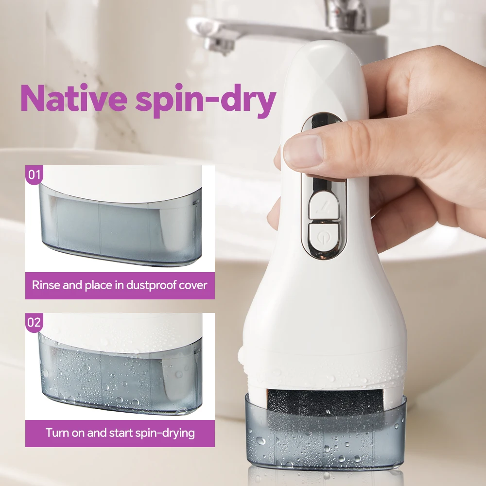 High-Efficiency Electric Foot Grinder Smoother New Model Rechargeable Callus Eliminator Scraper File for Foot Callus Removal details