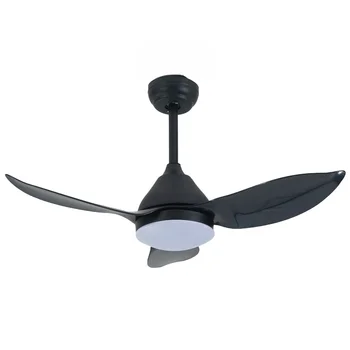 Modern Style Indoor Bedroom Living Room Dimmable Led Ceiling Fan With Light And Remote Control