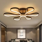 Are Design Flower Shape Acrylic LED Ceiling Light Color Change For Home
