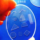 Quartz Glass Quartz Glass Suppliers Factory Custom Small Size 10mm JGS1 Fused Quartz Optical Glass Window Plate