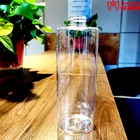 Bottle Biodegradable Bottle Advanced Technology 480ml Transparent Biodegradable PET Round Shampoo Travel Bottle