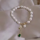 Bracelet Vintage Bracelet Women New Designer Elegant French Bracelet Women Vintage Baroque Pearl Charm Bracelet