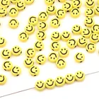 Beads Wholesale Smiley Face Acrylic Beads Loose Plastic Beads For DIY Handmade Jewelry Crafts Accessories