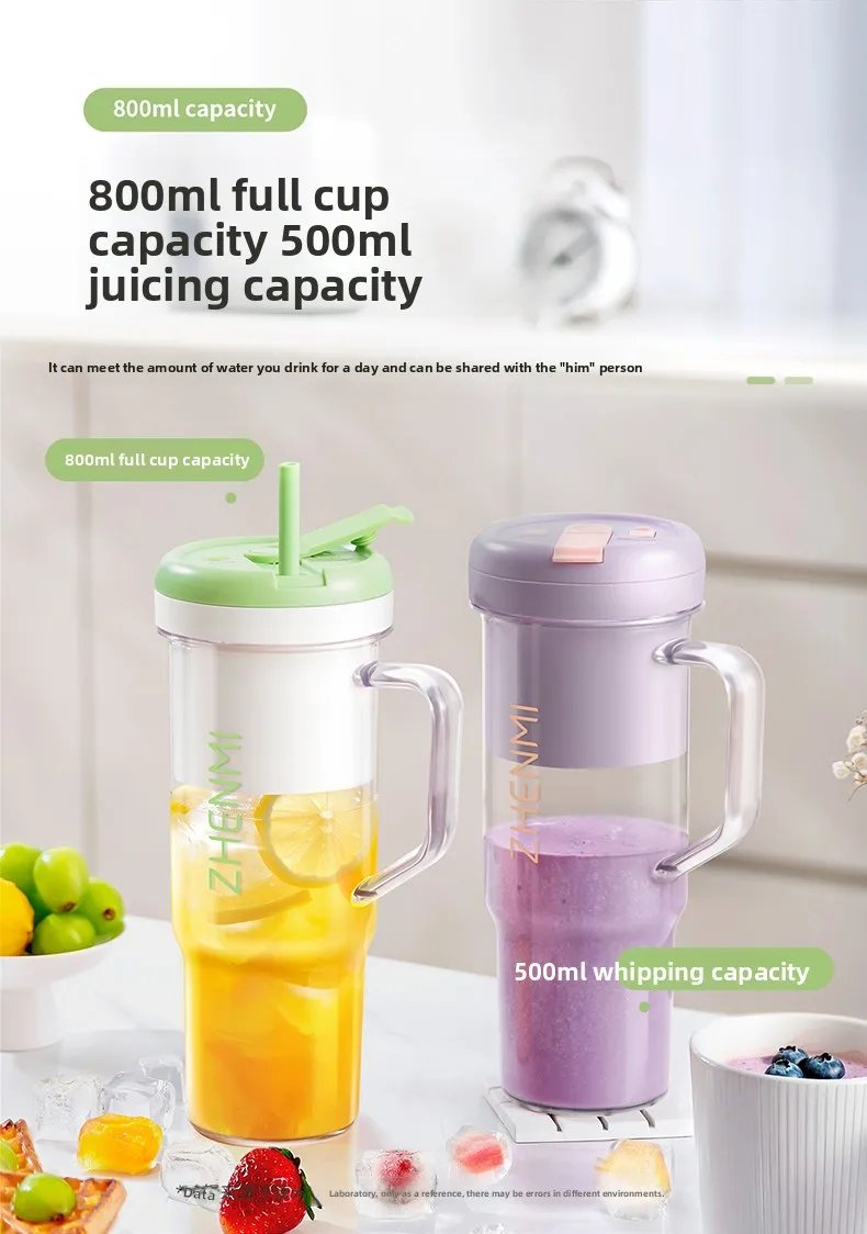 Gadgetoo Xiaomi Zhenmi Portable Rechargeable Juicer Zmgz-J16 800Ml Gadgetoo Xiaomi Zhenmi Portable Rechargeable Juicer Zmgz-J16 800Ml