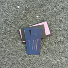Heart Tag Wholesale Metal Cut Out Heart Aluminium Business Card Holder Case 2021 Tag With High Quality