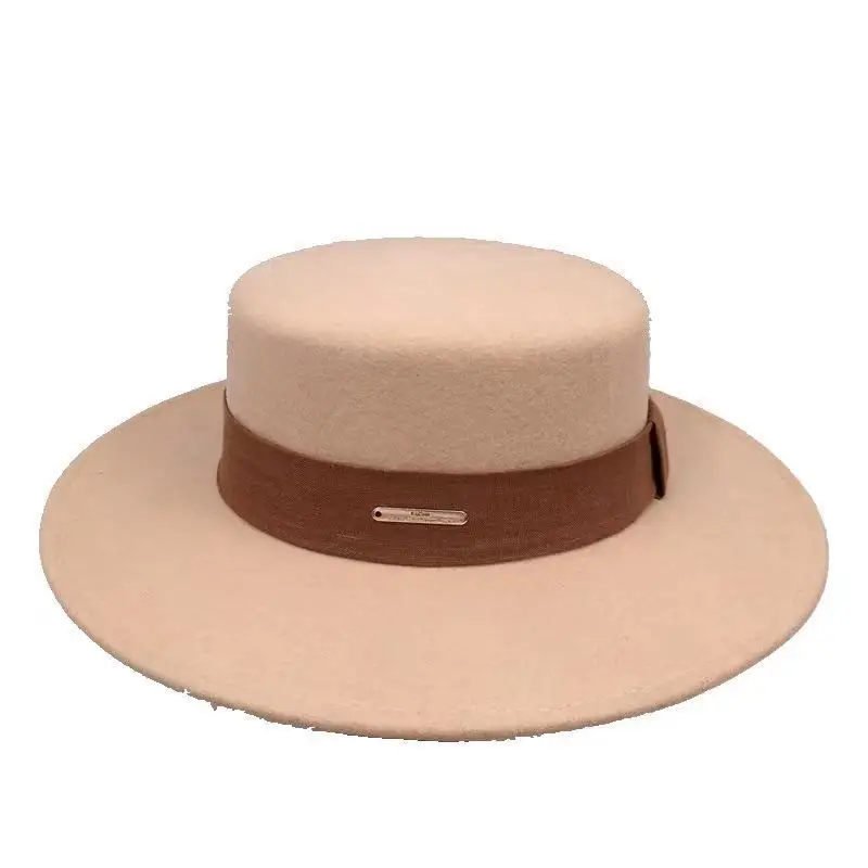 khaki fedora hat womens