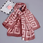 Scarf 2021 High-end Low Price Fashion Leisure Hot Sale Can Be Customized Women Silk Scarf